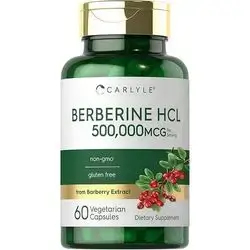 BERBERINE HCL 60 CAPSULES