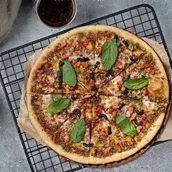 Thyme And Vegetable Manqusha