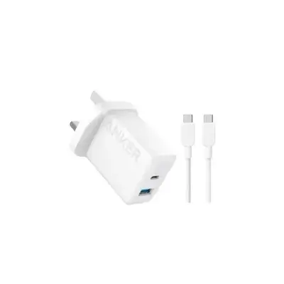 Anker Select Charger (20W, 2-Port) with USB-C Cable