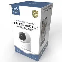 Eufy 2K Wired Indoor Camera 360 Pan And Tilt C220