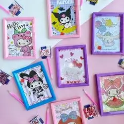 Assorted Prints Diy Diamond Art | Size 13.5X18Cm Gem Art
Cards With Point Pen, Mosaic Cartoons Craft Toys Kit As
Birthday Return Gifts For Kids Of All Age Group