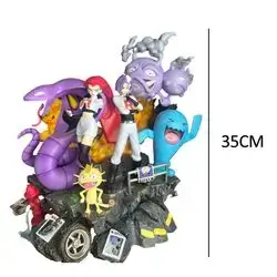TEAM ROCKET POKEMON RESIN 35CM
