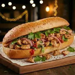 Chicken Tantuni With Bun