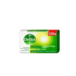 Dettol Original Antibacterial Bathing Soap For Effective Germ Protection & Personal Hygiece, 120g
