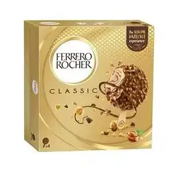 Ferrero Rocher Sticks Ice Cream Classic 50 Gm X4