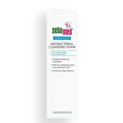 Antibacterial Cleansing Foam for Impure And Acne-Prone Skin 150ml _ Sebamed