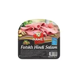 Nemat Turkey Salami With Pistachio 60 Gm
