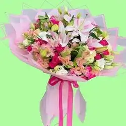 Pink Lily Bouquet
