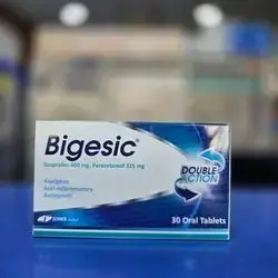 BIGESIC (ibuprofen400mg+paracetamol325) tablet JOSWE