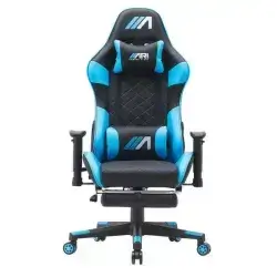 Gaming Chair AG01 Black & Skyblue