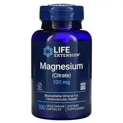 Magnesium Citrate 100mg 100caps LIFE EXTENSION