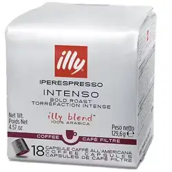 illy Intenso Coffee Capsules – 18 Capsules – 100% Arabica