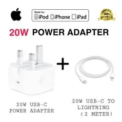 20W USB-C Power Adapter & USB-C to Lightning Cable