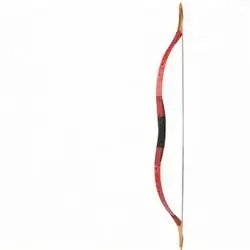Fashion Red Traditional Archery Longbow – 35 lb Draw Weight