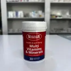 Multivitamin and minerals basic nutrition 30capsule