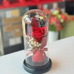 Flower in glass 