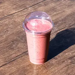 Strawberry & Milk Cocktail