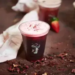 Ice Karkadeh Tea