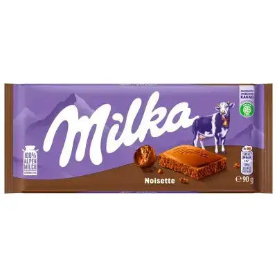 Milka Noisette Chocolate Bar – 90g