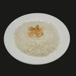 Plate of White Rice