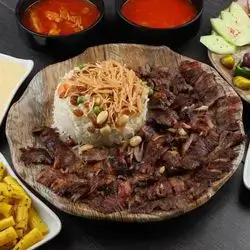 Meat Gass On Rice