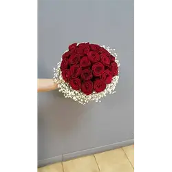Rose + Baby's Breath