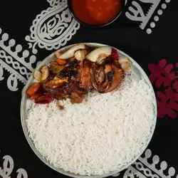 دجاج بدبس الرمان