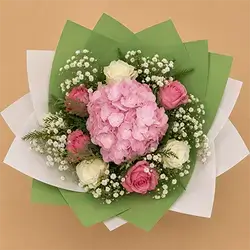 Rose and Hydrangea Bouquet