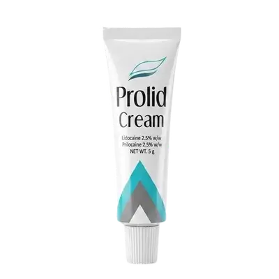 Prolid (Lidocaine & Prilocaine 5%) Cream 5g _ Sana Pharma