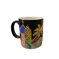 Hand-Painted Tea Cup, Baghdad Design