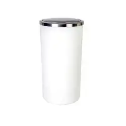 Lenox35 Lt Waste Bin White
