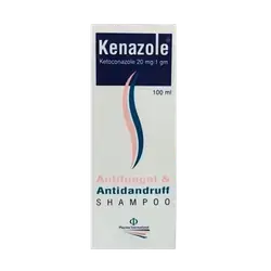 Kenazole (Ketoconazole 20mg/1gr) Antifungal & Antidandruff Shampoo 100ml _ Pharma International