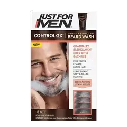Control GX Grey-Reducing Beard Wash 118ml _ Just For Men