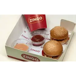 Mix Burger Kids With Fries