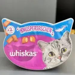 Whiskas Crispy Bags with Salmon Flavor 60g