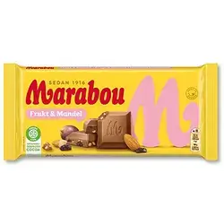 Marabou Fruits & Almond (200G)