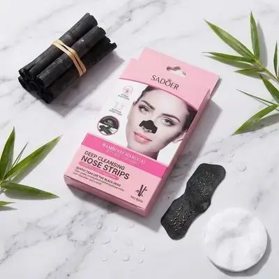 SADOER Bamboo Charcoal Deep Cleansing Nose Strips