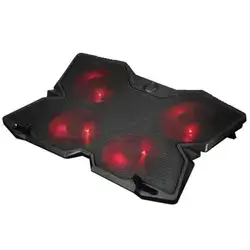 Mikuso NCP-0784 RGB Laptop Cooling Fan Stand – 4 Fan Notebook Cooling Pad