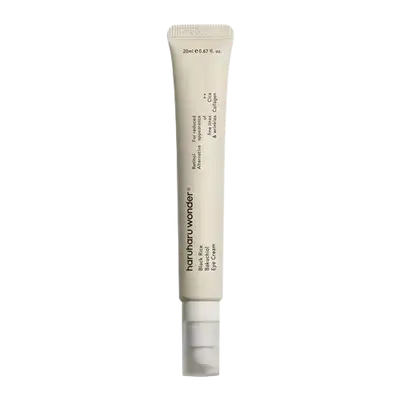 Black Rice Bakuchiol Eye Cream + Cica For Reduced Appearance Of Fine Lines & Wrinkles Retinol Alternative 20ml _ haruharu wonder