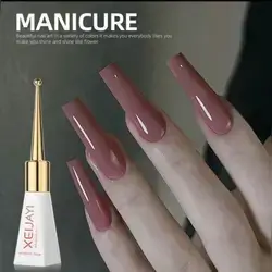 XEIJAYI 1pc Long-Lasting Pink Gel Nail Polish UV/LED - 06 Watermelon Pink