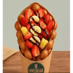 Bubble Waffle Fruit