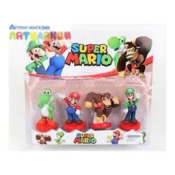 Super Mario Bros. collectible figure set