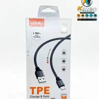 LDNIO High Quality cable USB to Type-C