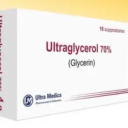Ultraglycerol 70%(glycerin) 4g adults 10 suppositories