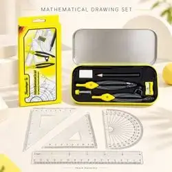 Flamingo Mathematical Drawing Set – 10 Pcs