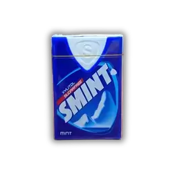 Mint chewing gum packet