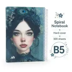 Hardcover Spiral Notebook – B5 | 100 Sheets