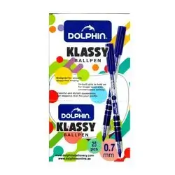 Packet DOLPHIN BALLPEN 0.7MM 25PCS-Blue