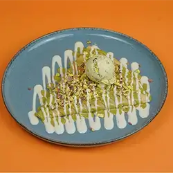 Pistachio Crepe