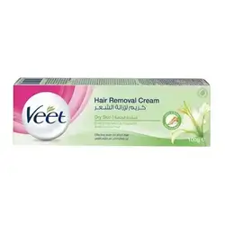 Veet Hair Removal Cream Dry skin shea butter & Lily Fragrance 100g